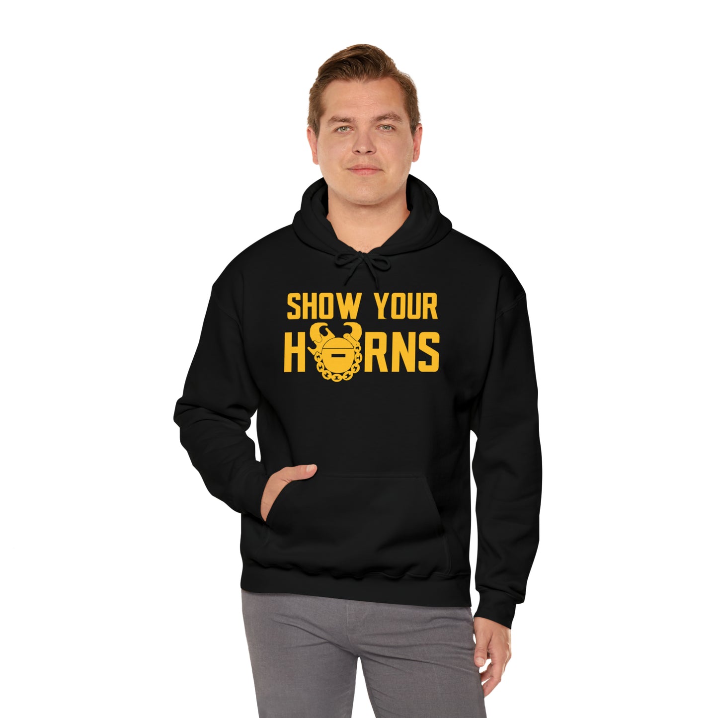 Unisex Heavy Blend™ Hoodie - Show Your Horns
