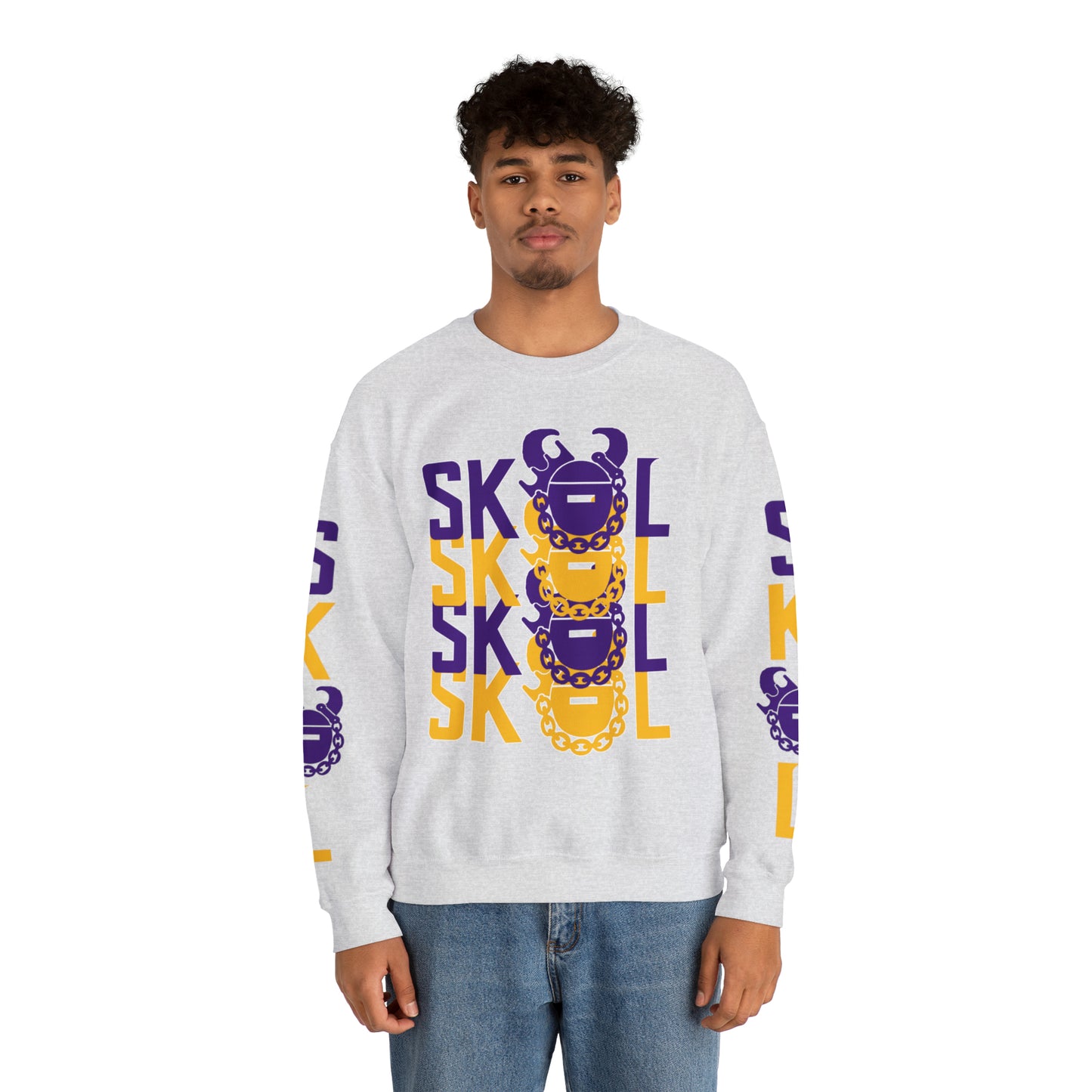 Unisex Heavy Blend™ Crewneck - 4x + The Original (Sleeves)