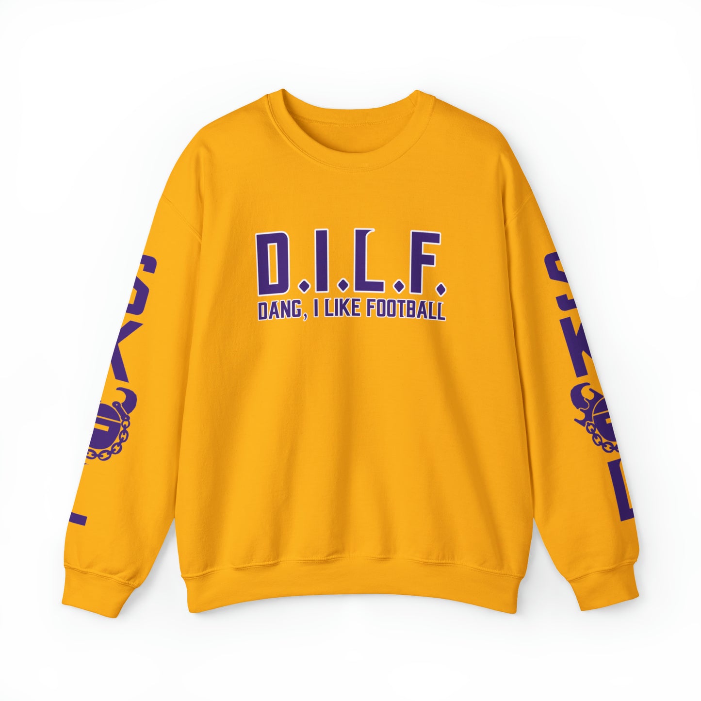 Unisex Heavy Blend™ Crewneck - D.I.L.F. + The Original (Sleeves)