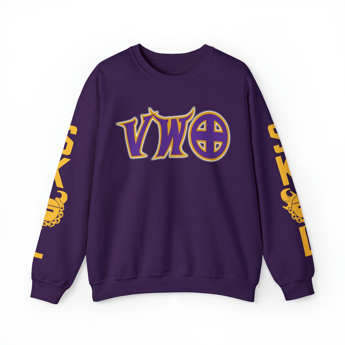Unisex Heavy Blend™ Crewneck - V-W-O + The Original (Sleeves)