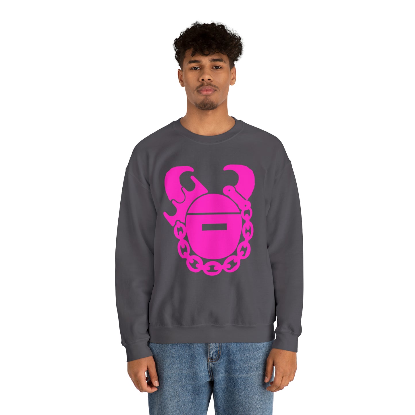 Unisex Heavy Blend™ Crewneck - Game Day Helmet