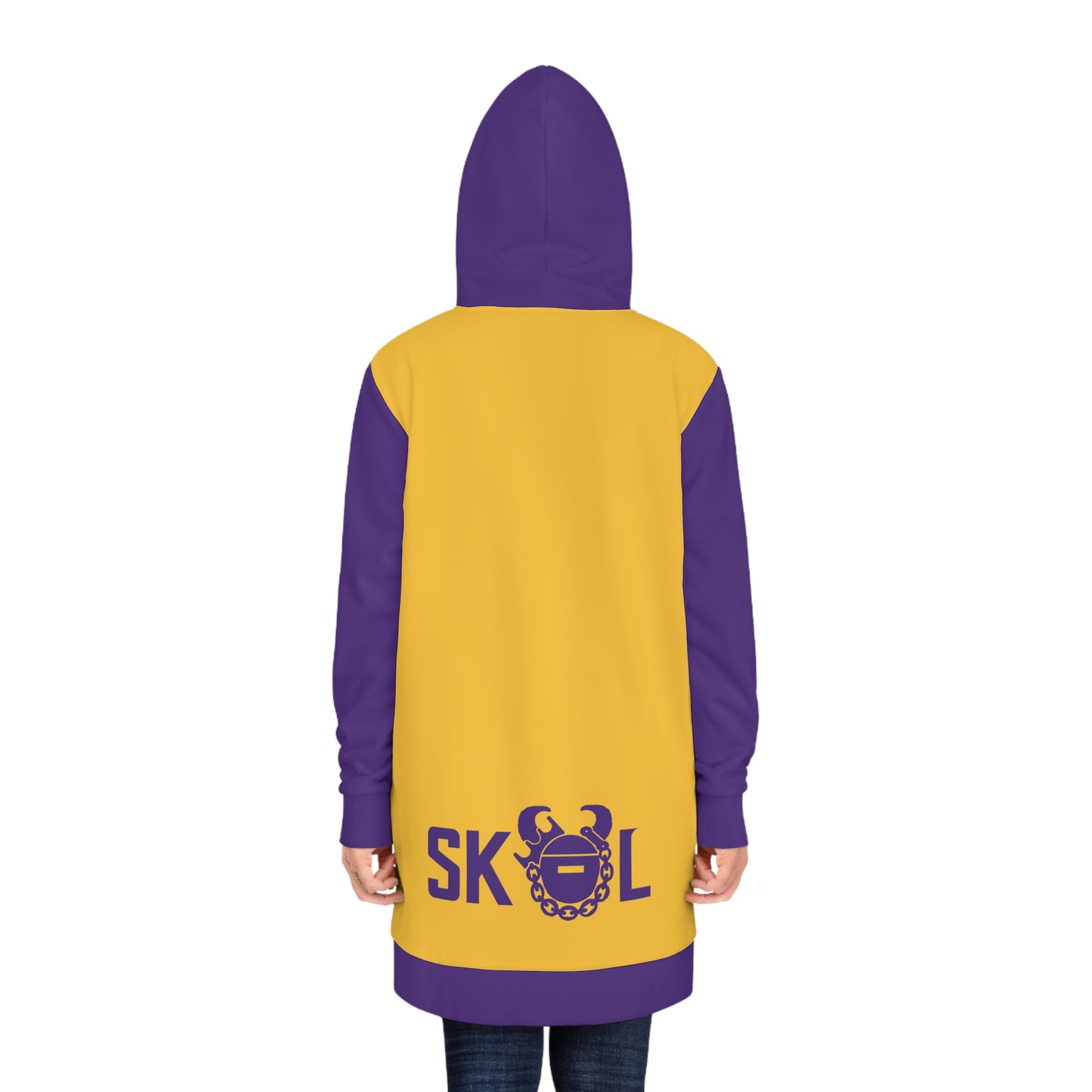Hoodie Dress - Gold/Purple - Married Into This