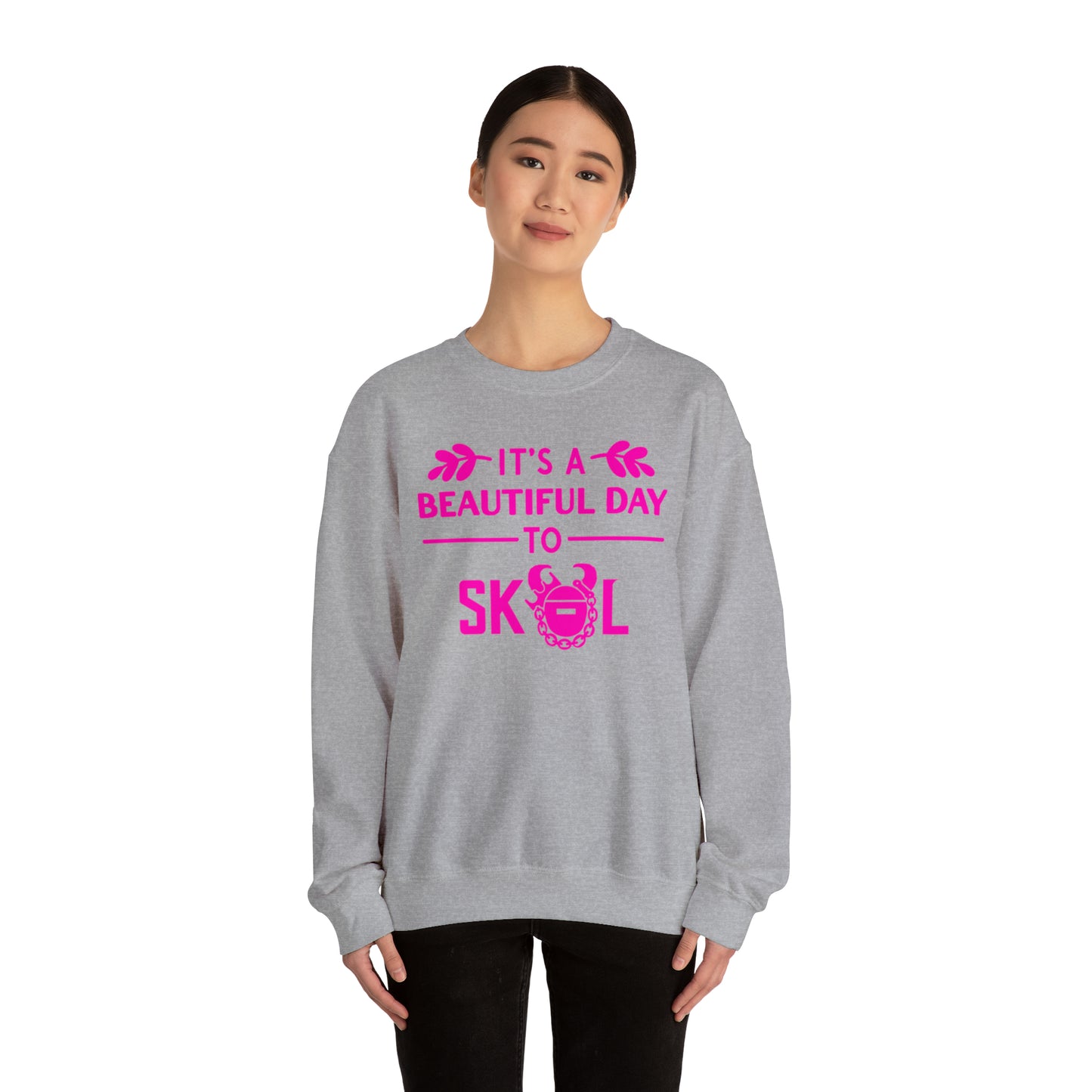 Unisex Heavy Blend™ Crewneck - It's a Beautiful Day!