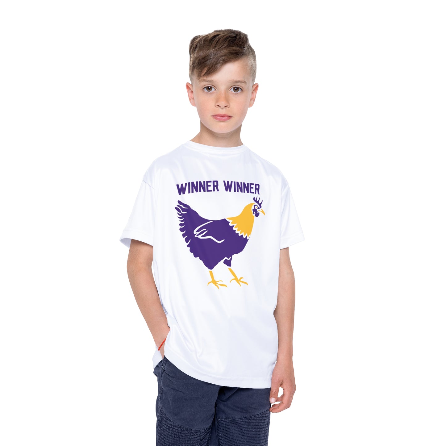 Kids Sports Jersey - Winner Winner Chicken Dinner