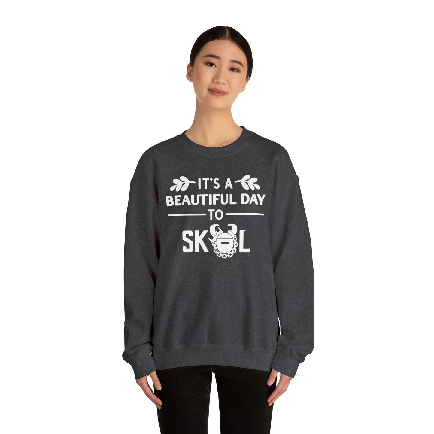Unisex Heavy Blend™ Crewneck - It's a Beautiful Day!