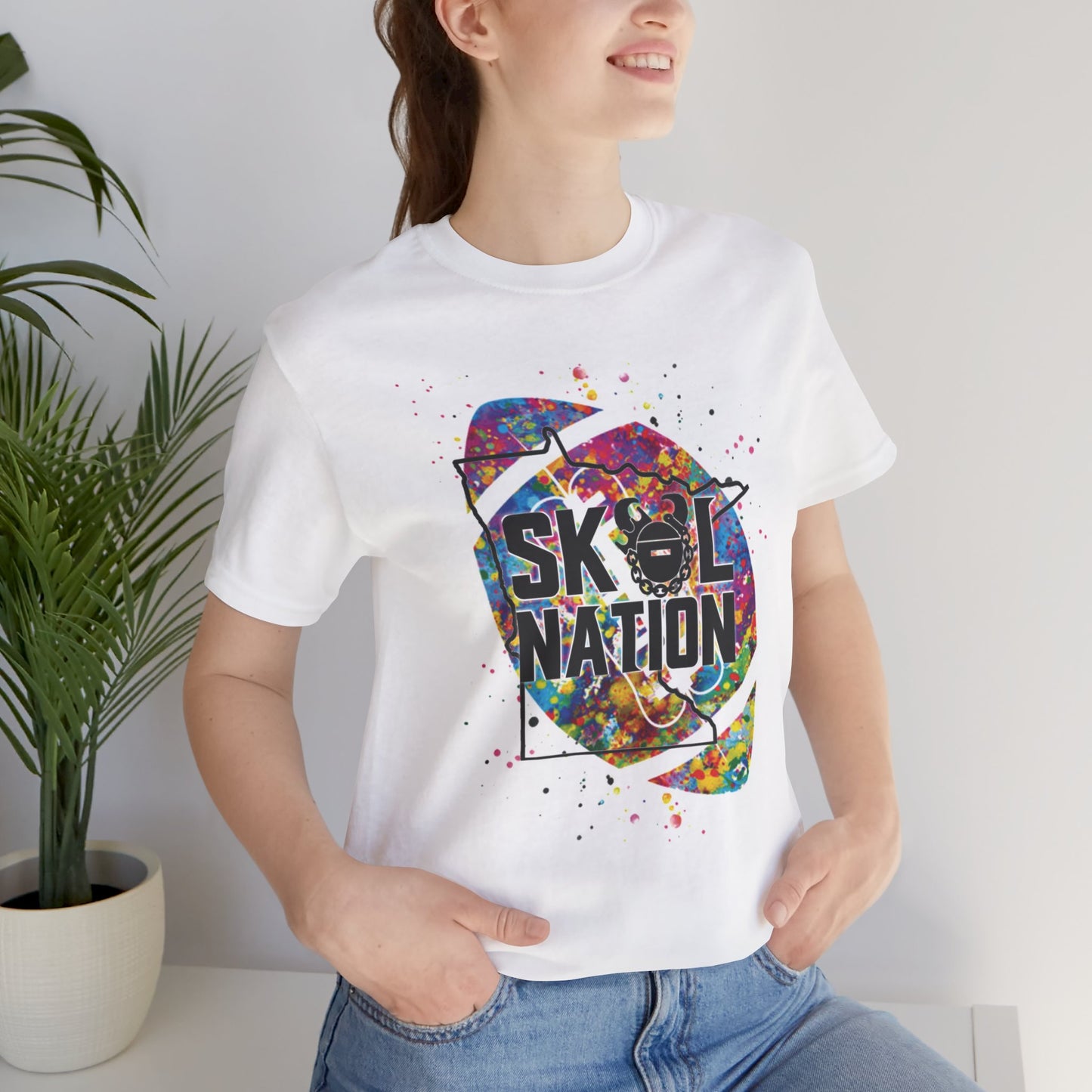 Unisex Jersey Short Sleeve Tee - MN Nation (Color Blast)