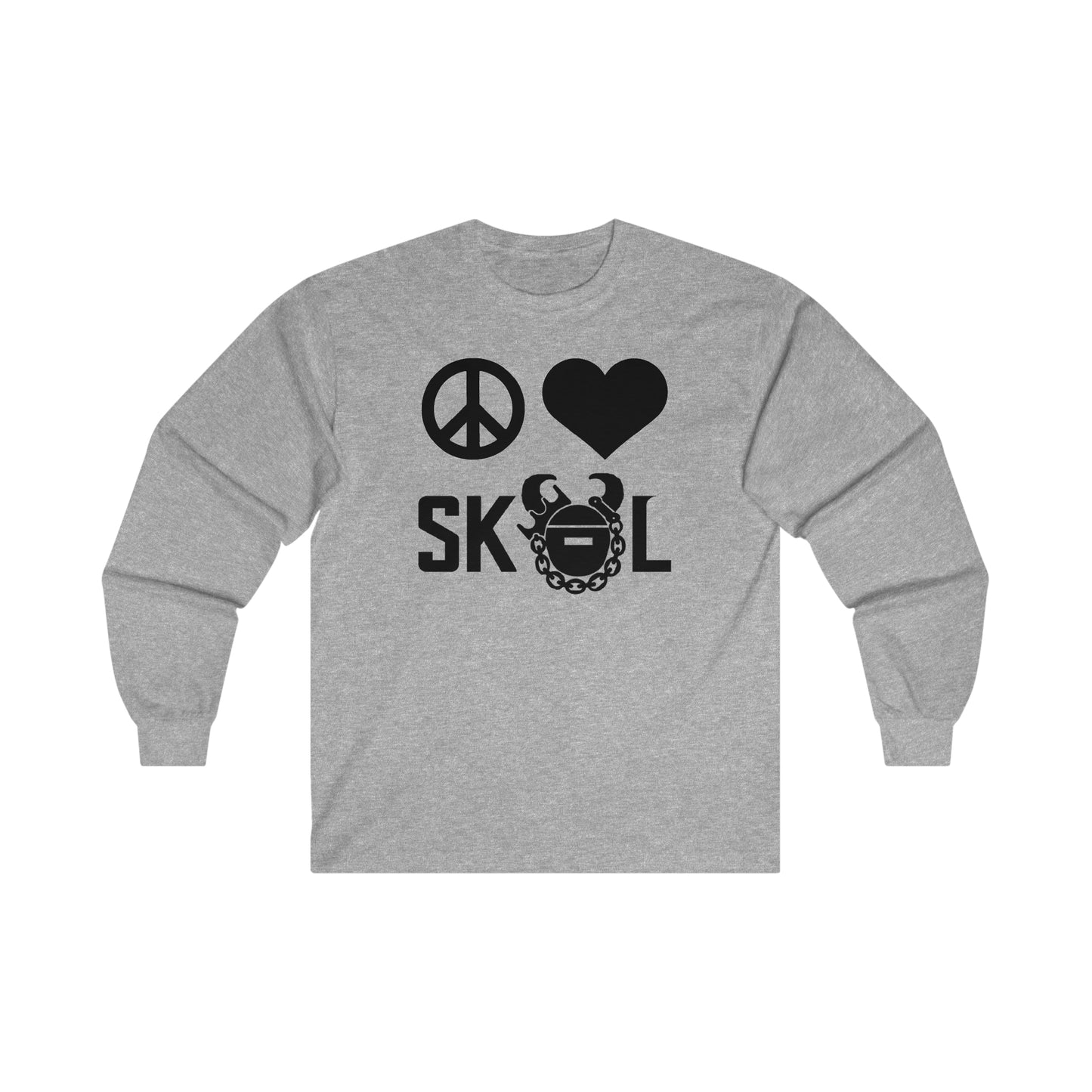Ultra Cotton Long Sleeve - Peace & Love