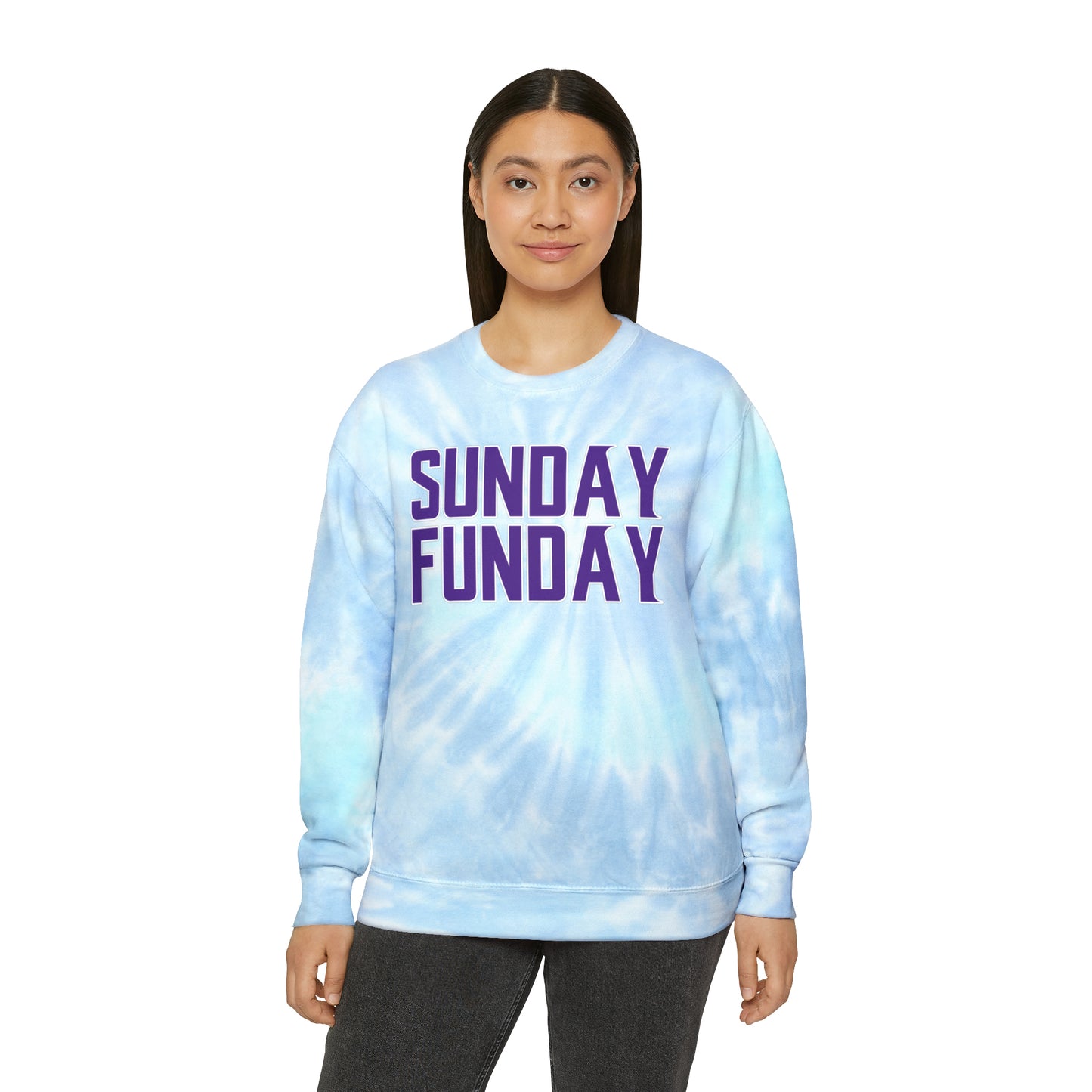Tie-Dye Crewneck - SUNDAY FUNDAY