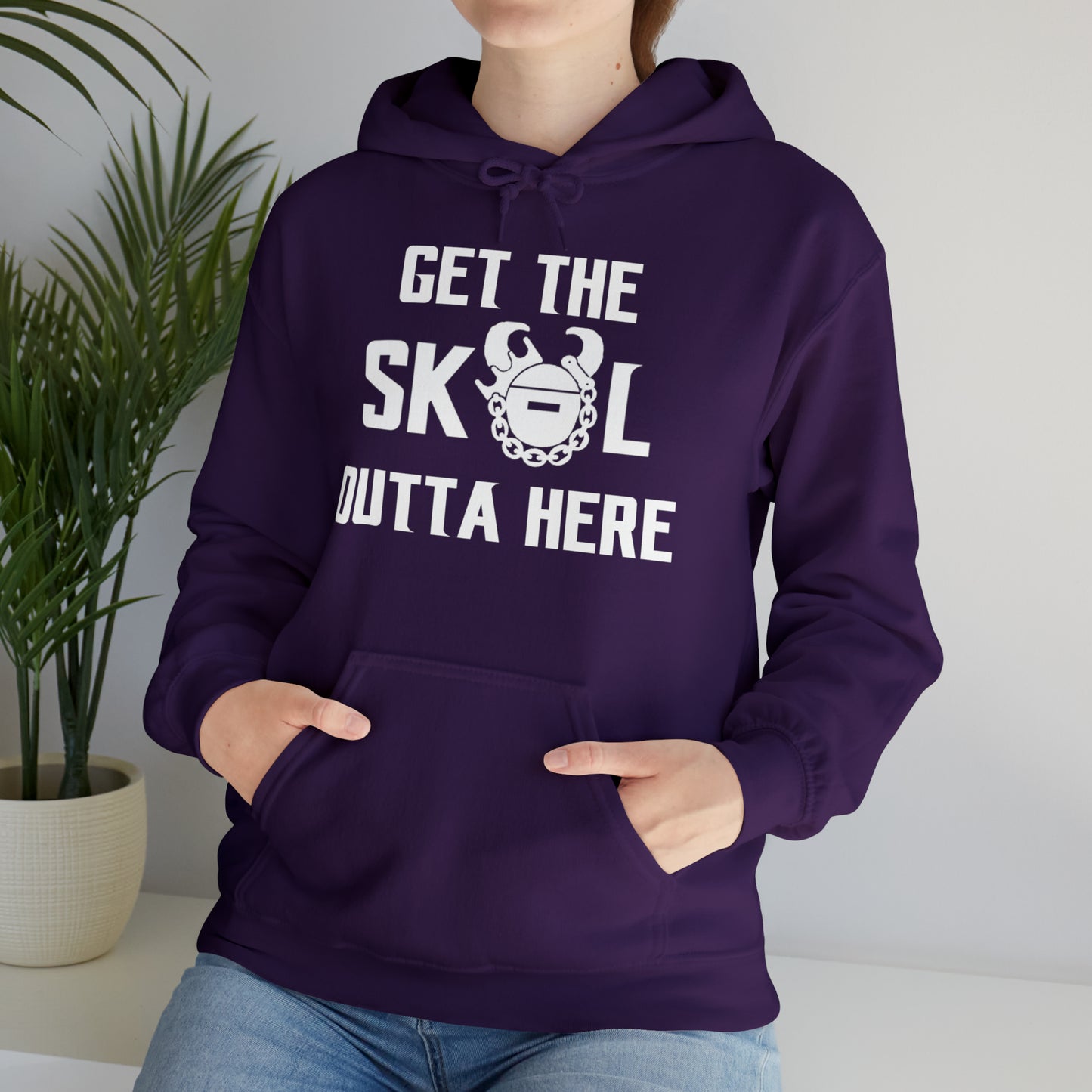 Unisex Heavy Blend™ Hoodie - Get OUTTA Here