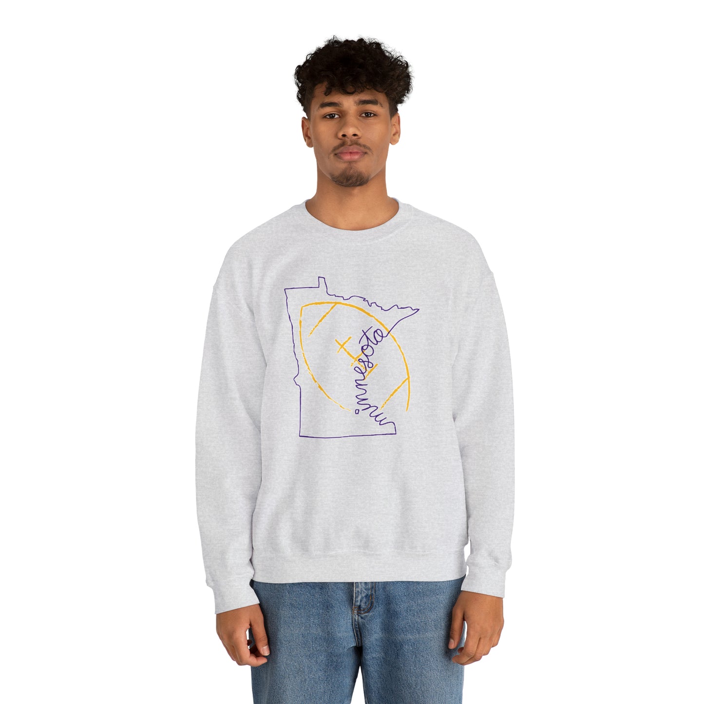 Unisex Heavy Blend™ Crewneck - MN State Football