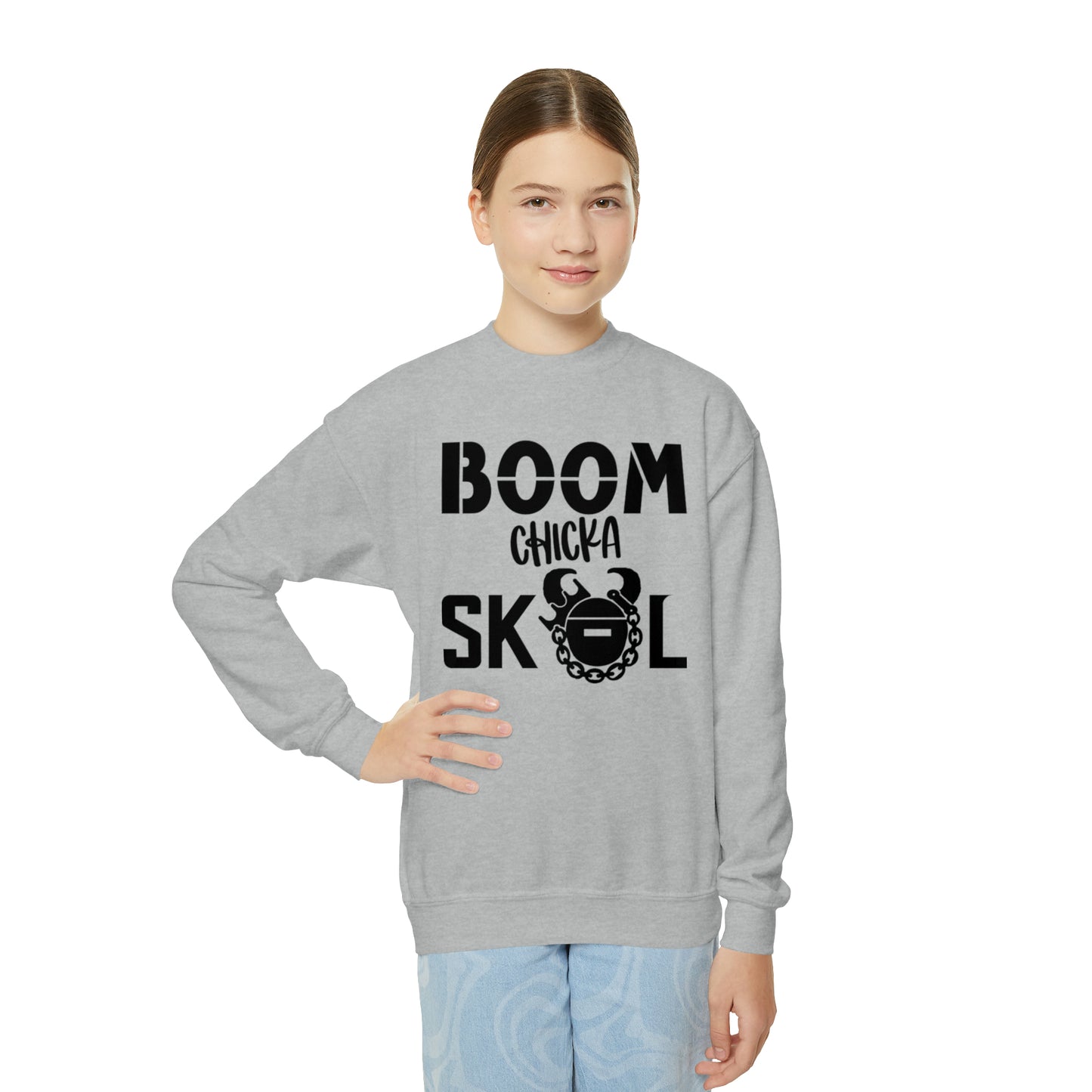 Youth Crewneck - BOOM chicka