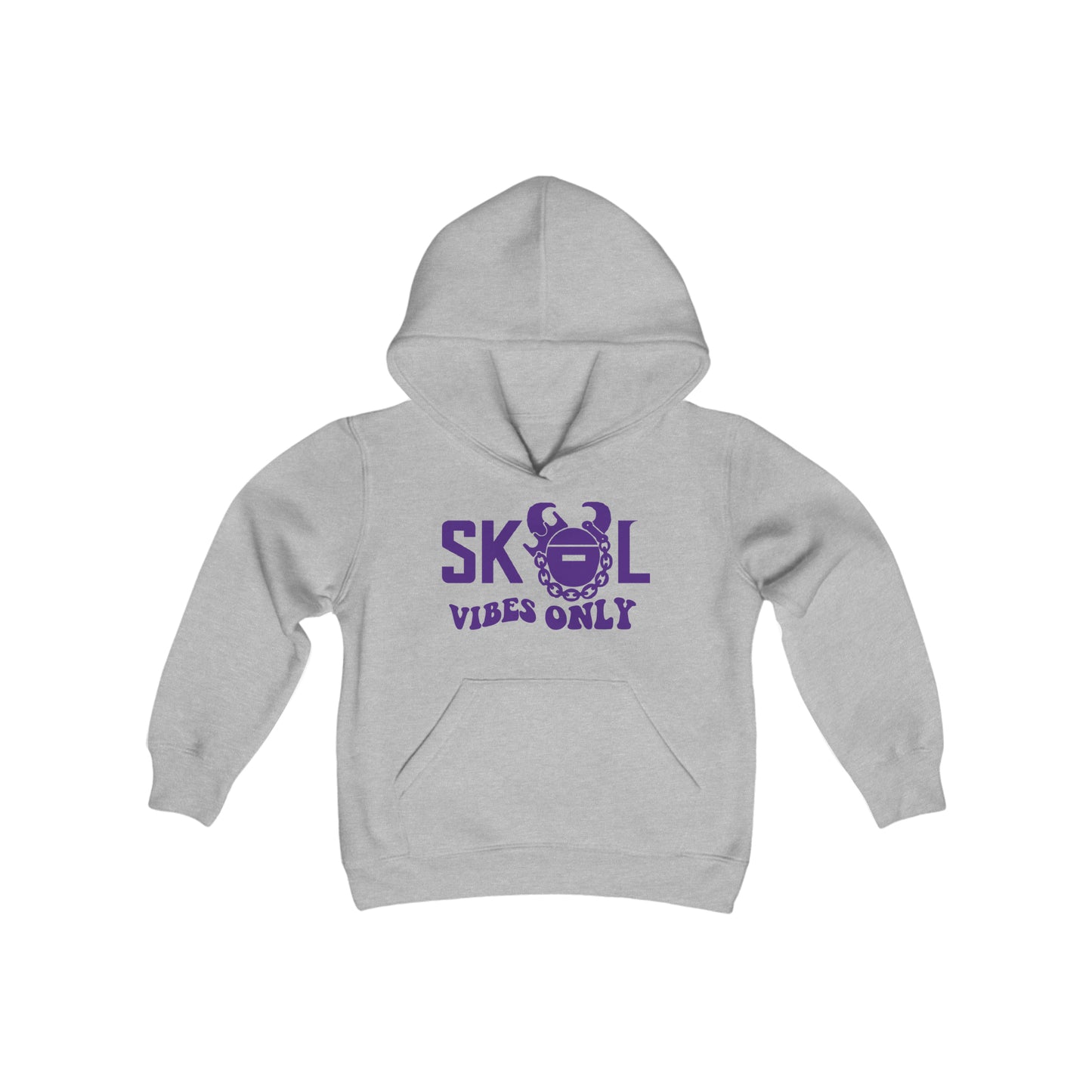 Youth Heavy Blend Hoodie - Good Vibes Only