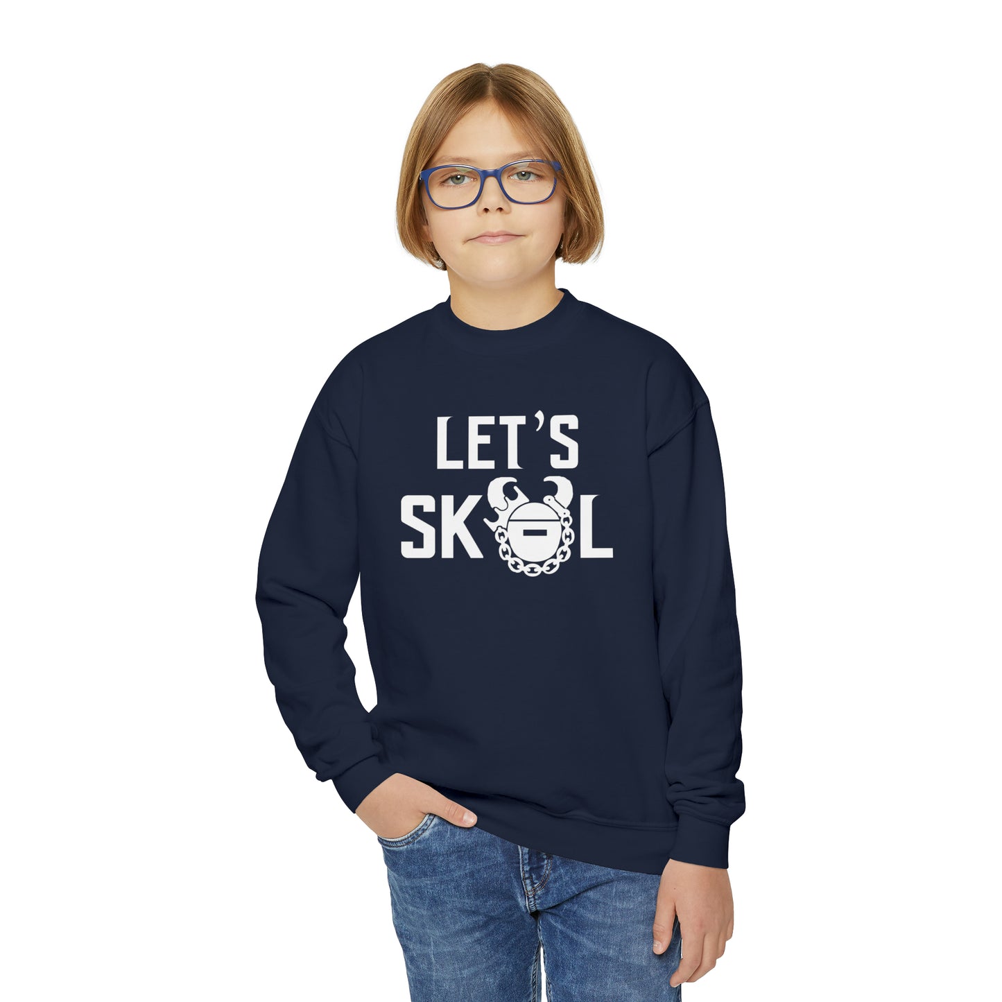 Youth Crewneck - Let's go!