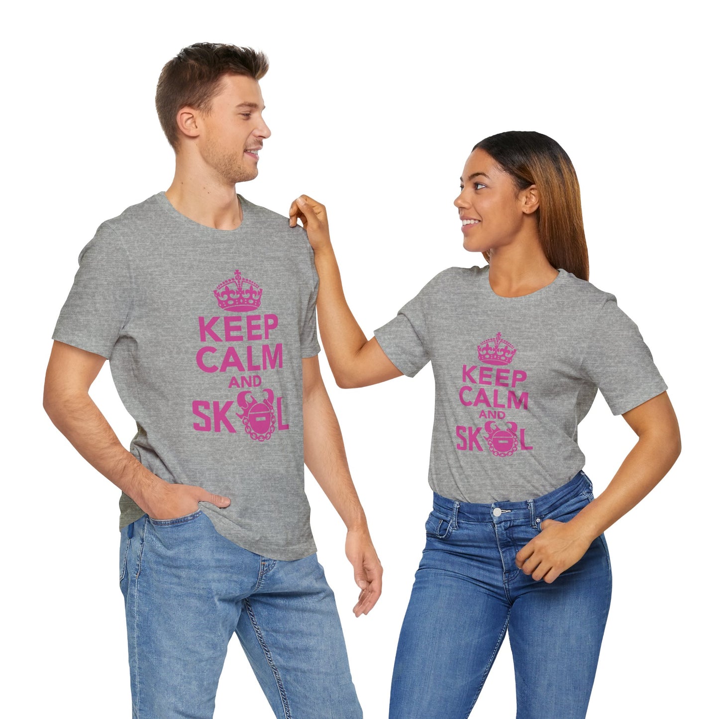 Unisex Jersey Short Sleeve Tee - Keep Calm