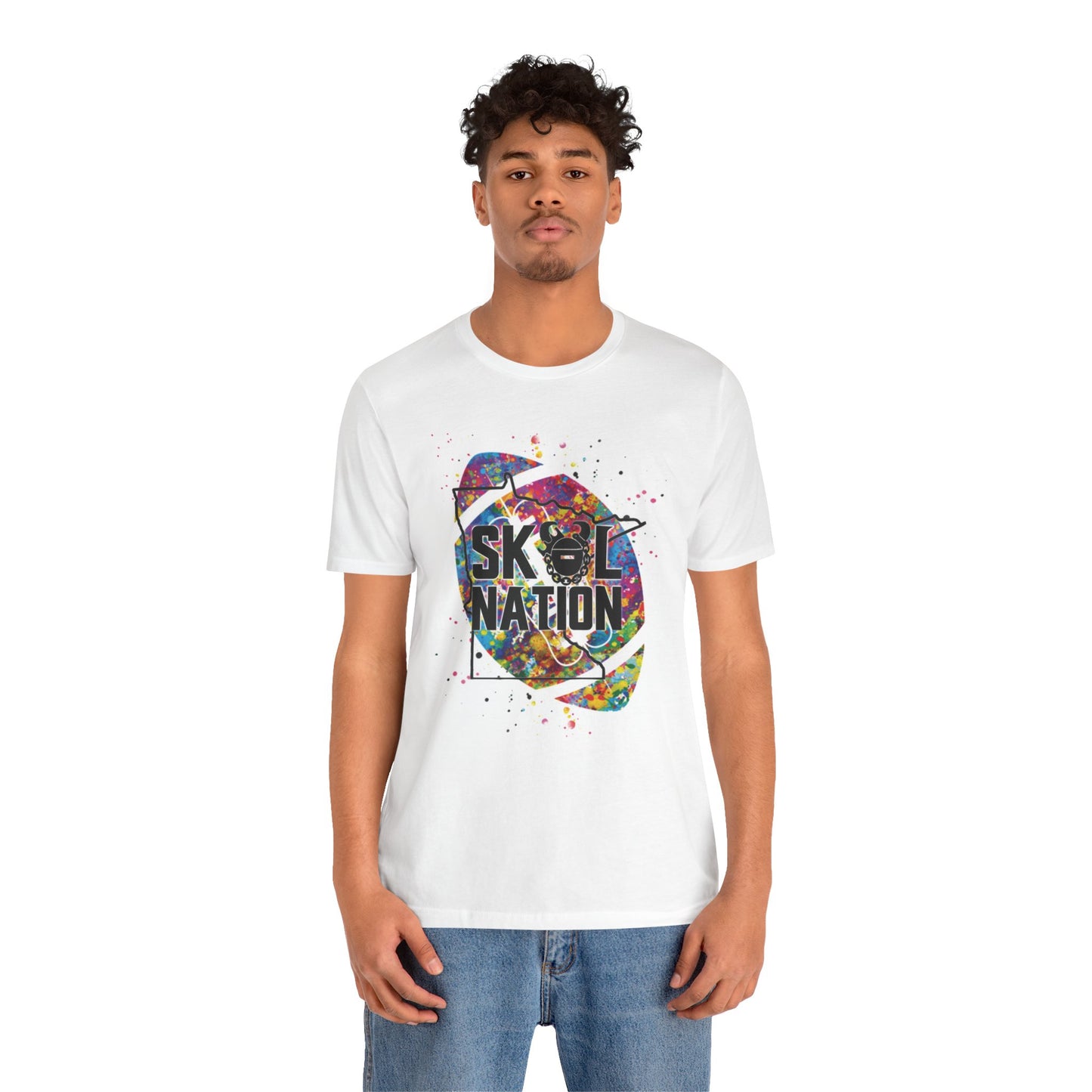 Unisex Jersey Short Sleeve Tee - MN Nation (Color Blast)