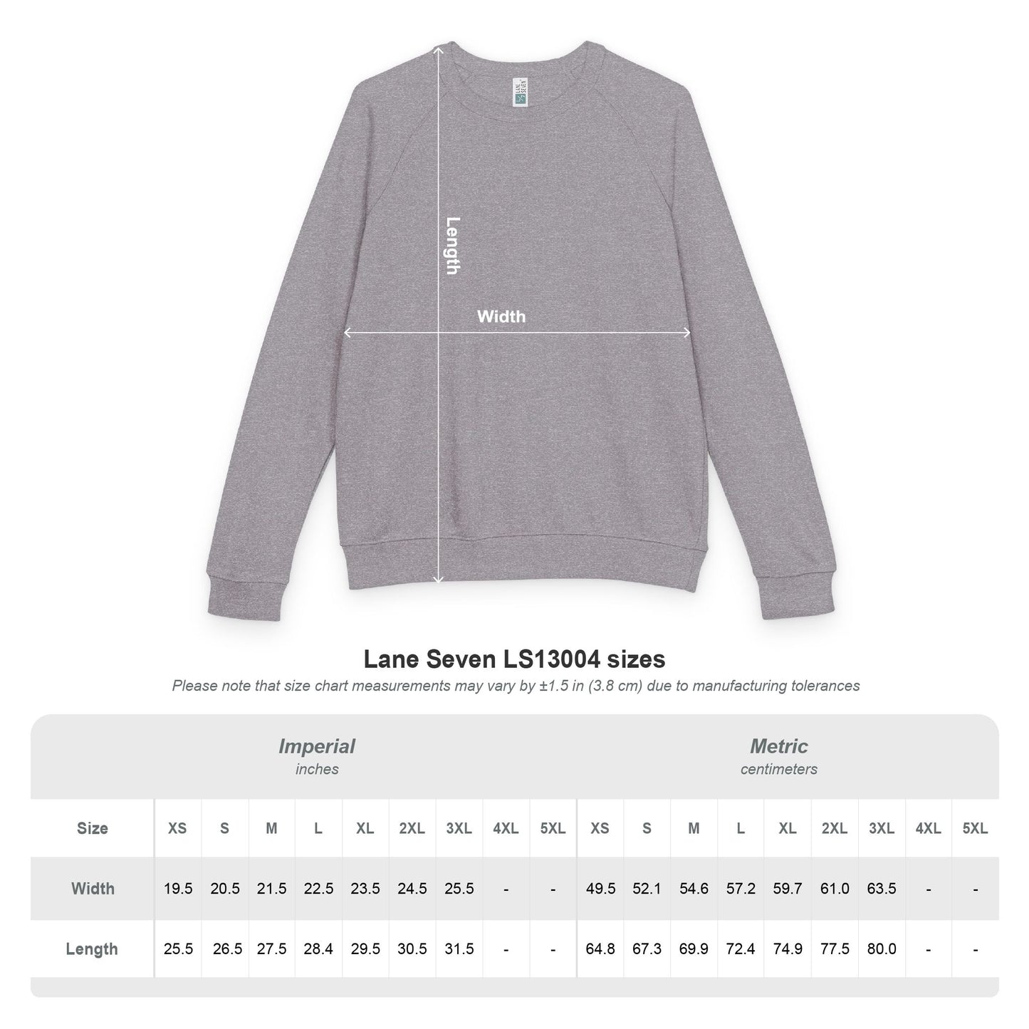 Unisex French Terry Raglan Crewneck - Griddy Gang