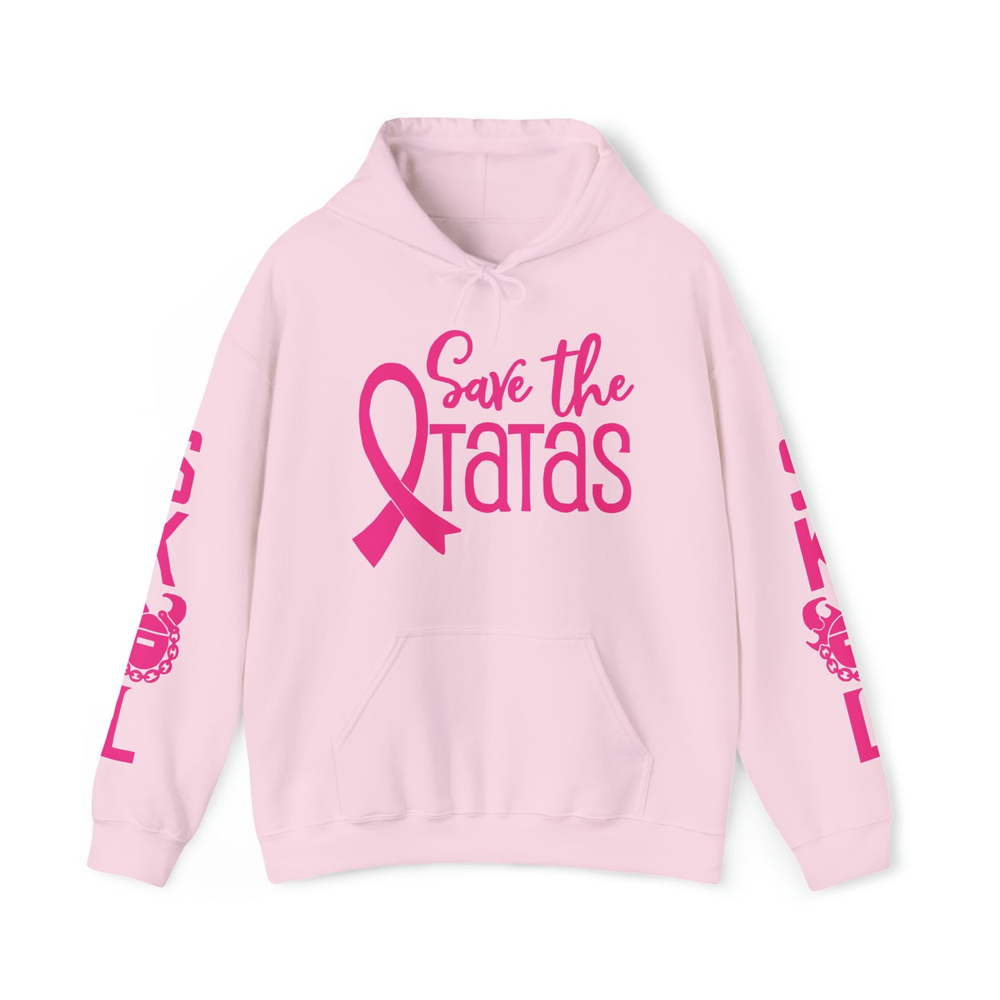 Unisex Heavy Blend™ Hooded Sweatshirt - Save the TaTas + Original (Sleeves)