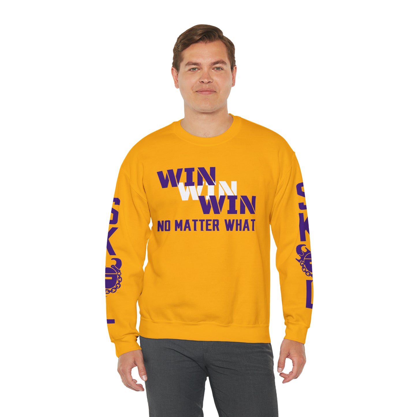 Unisex Heavy Blend™ Crewneck - No Matter What + The Original (Sleeves)