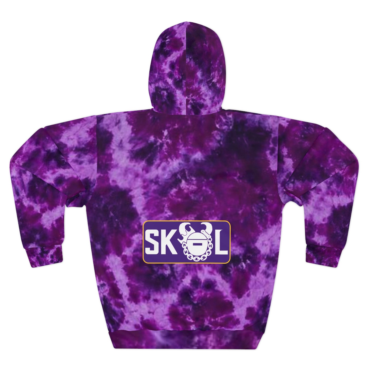 Unisex Pullover Hoodie - Purple Tie-Dye - The Original