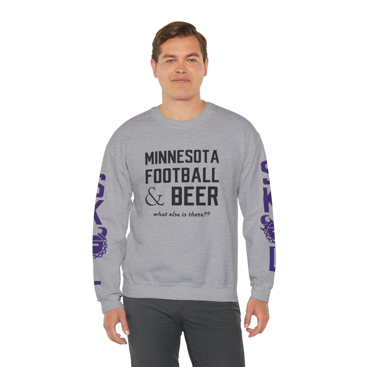 Unisex Heavy Blend™ Crewneck - What else is there?? + The Original (Sleeves)