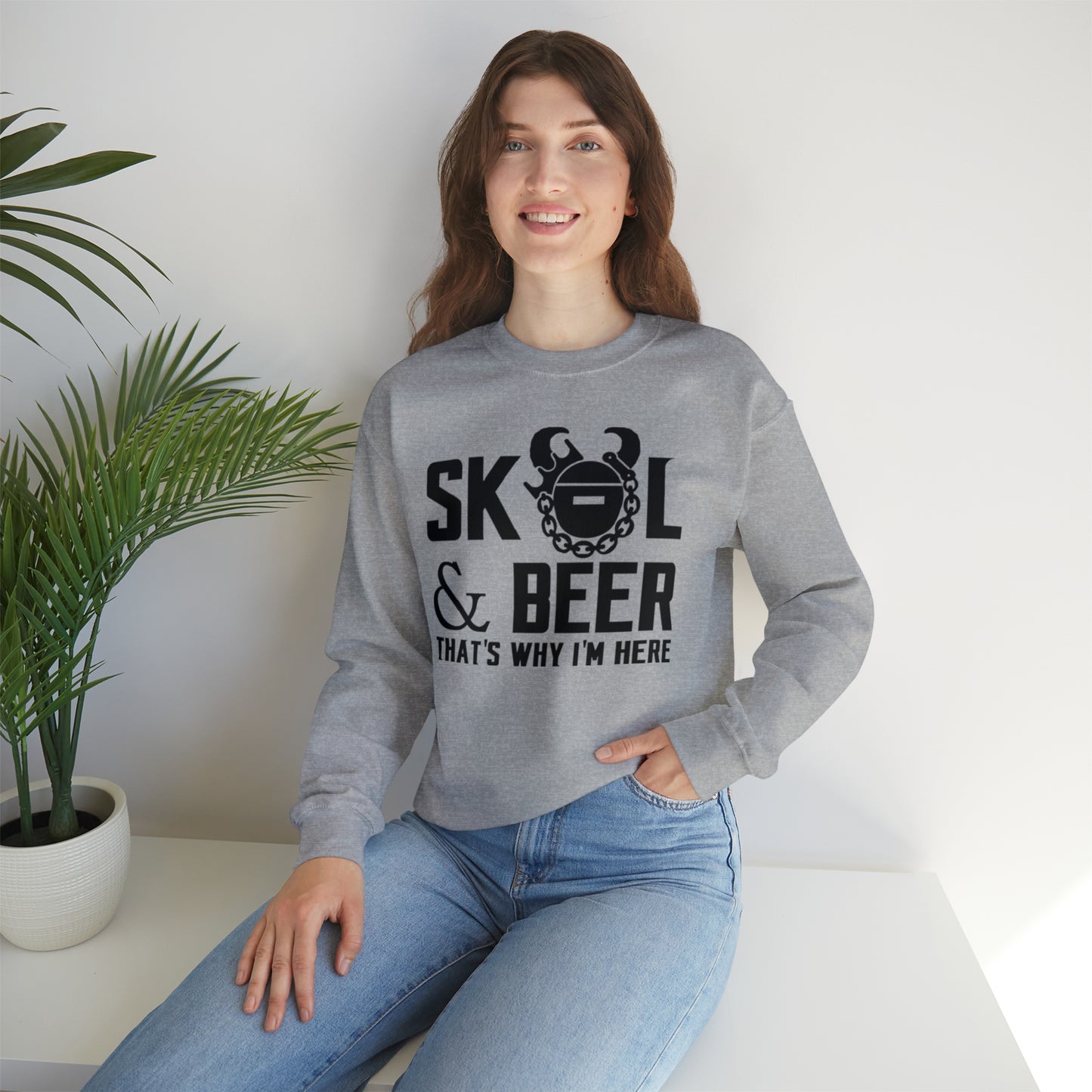 Unisex Heavy Blend™ Crewneck - & BEER