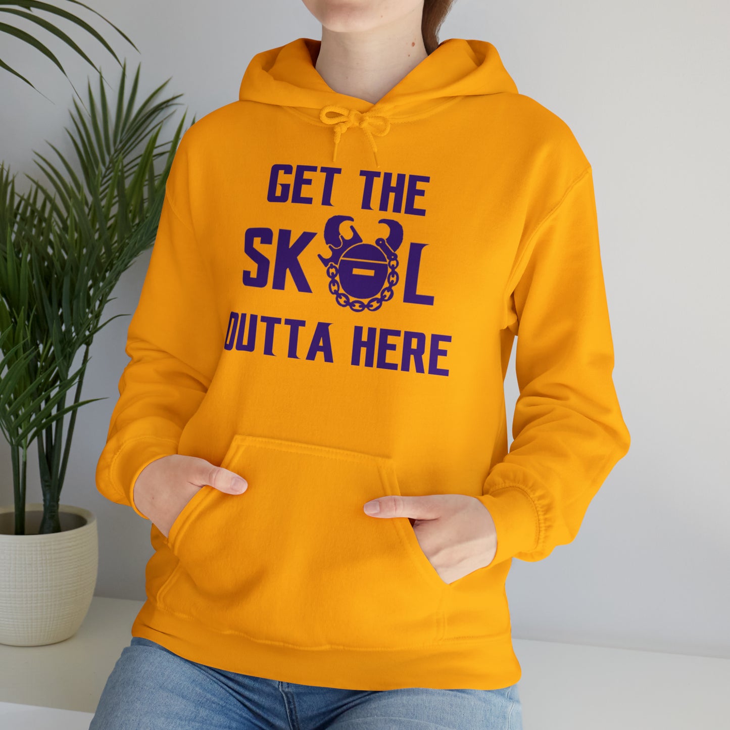 Unisex Heavy Blend™ Hoodie - Get OUTTA Here