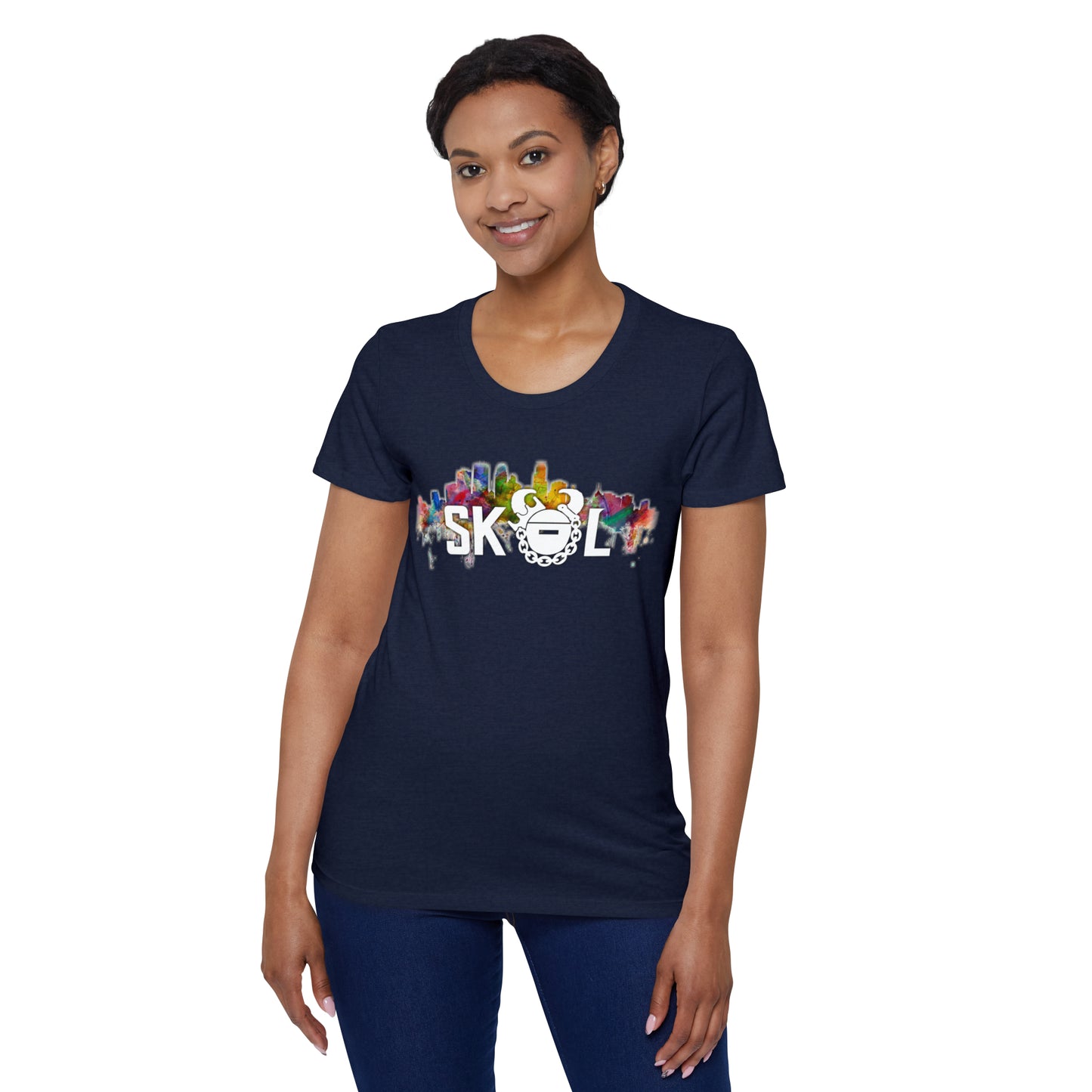 Women's Organic T - Skyline