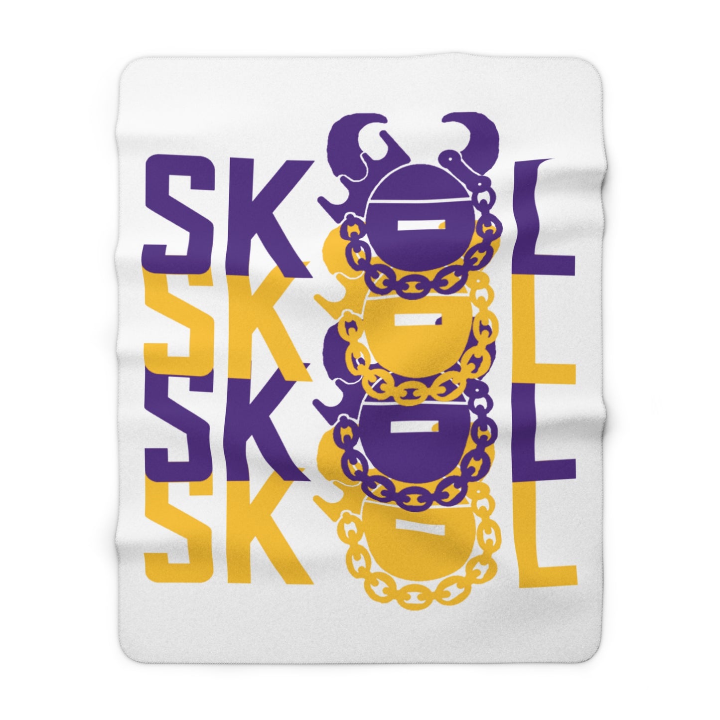 Sherpa Fleece Blanket - White - 4x