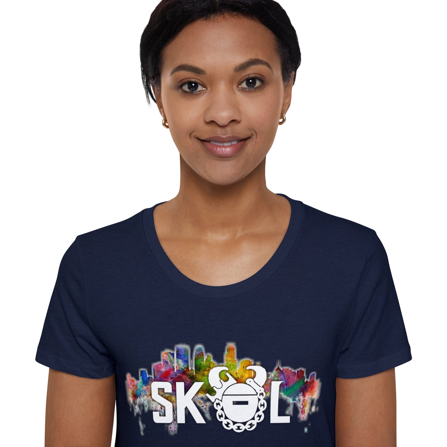 Women's Organic T - Skyline