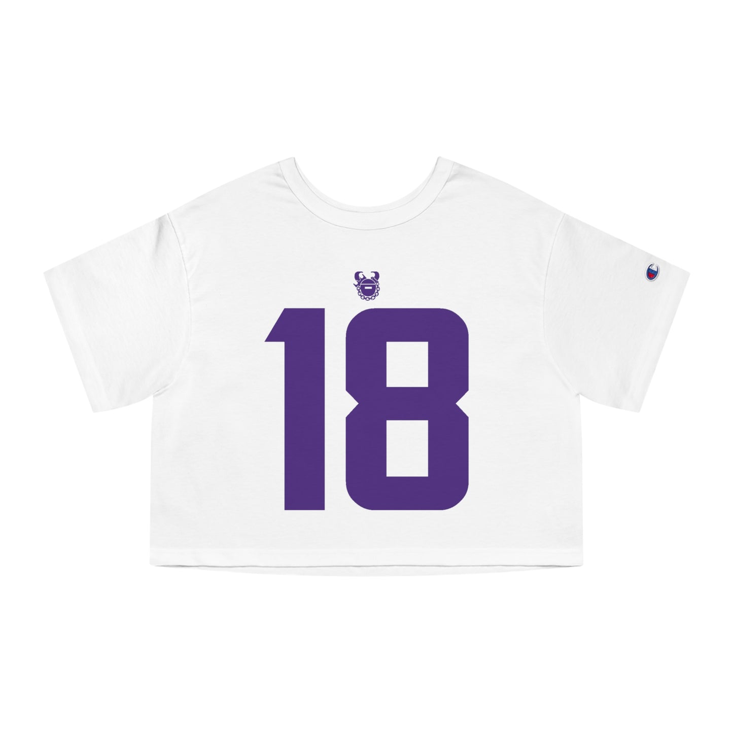 Women's Champion Heritage Cropped Top - Jersey #18