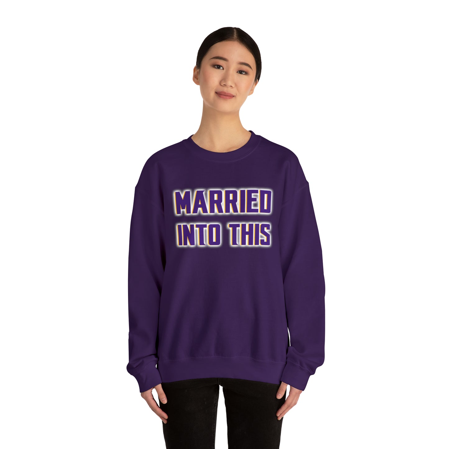 Unisex Heavy Blend™ Crewneck - Married Into This