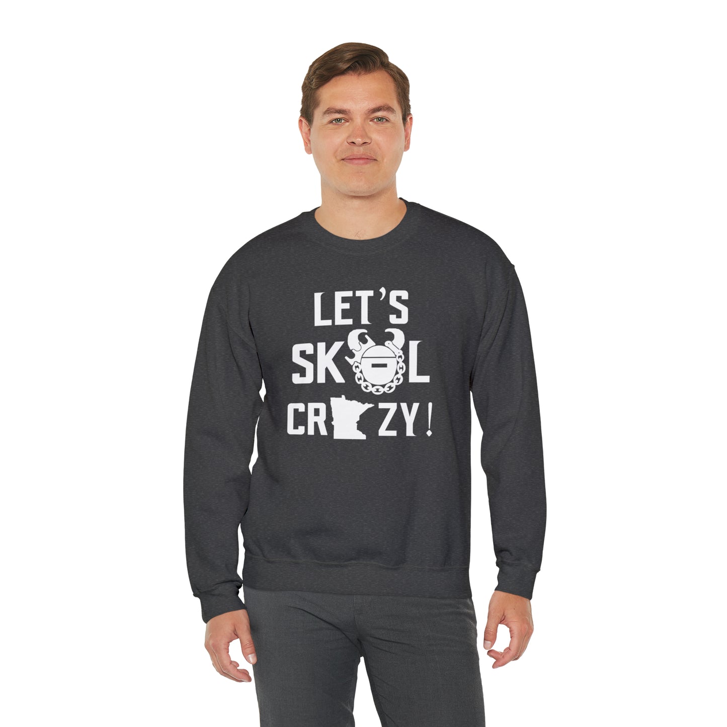 Unisex Heavy Blend™ Crewneck - Let's go Crazy!