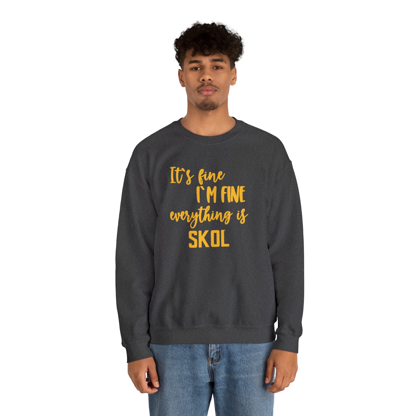 Unisex Heavy Blend™ Crewneck - It's Fine