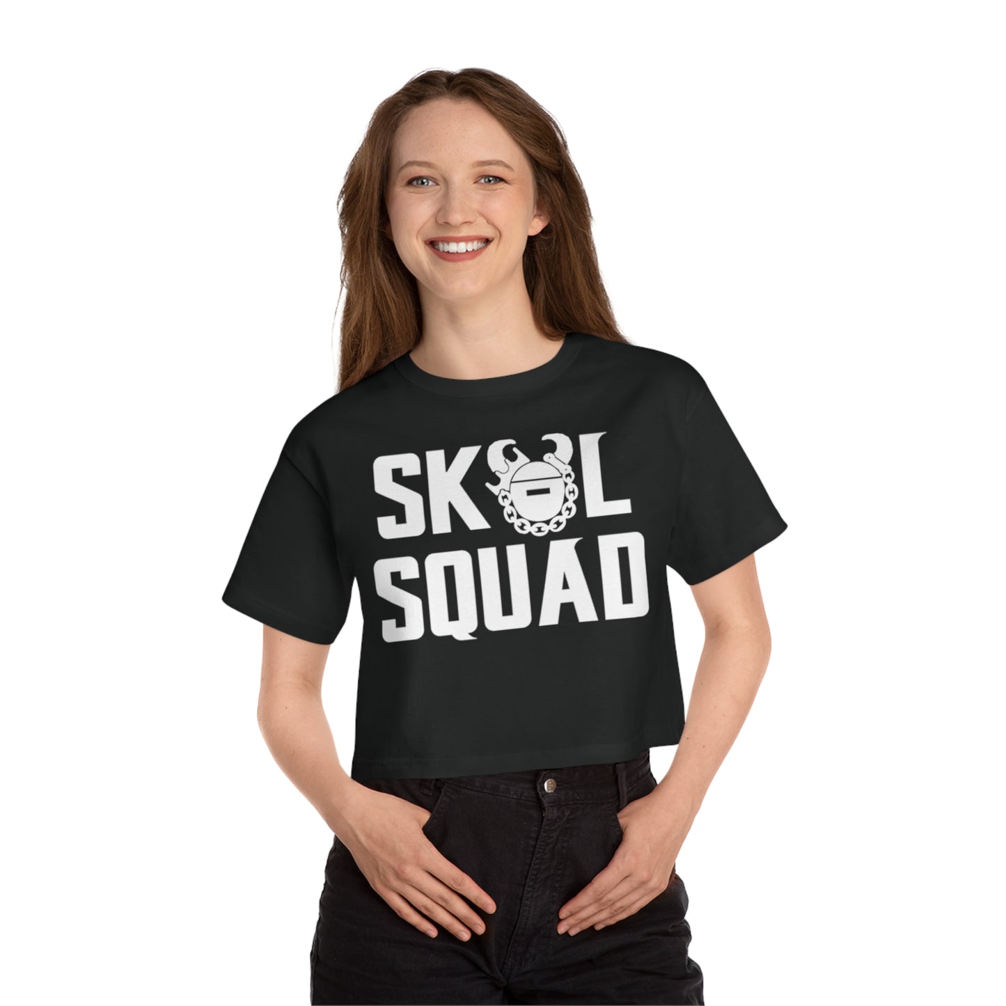 Women's Champion Heritage Cropped Top - SQUAD