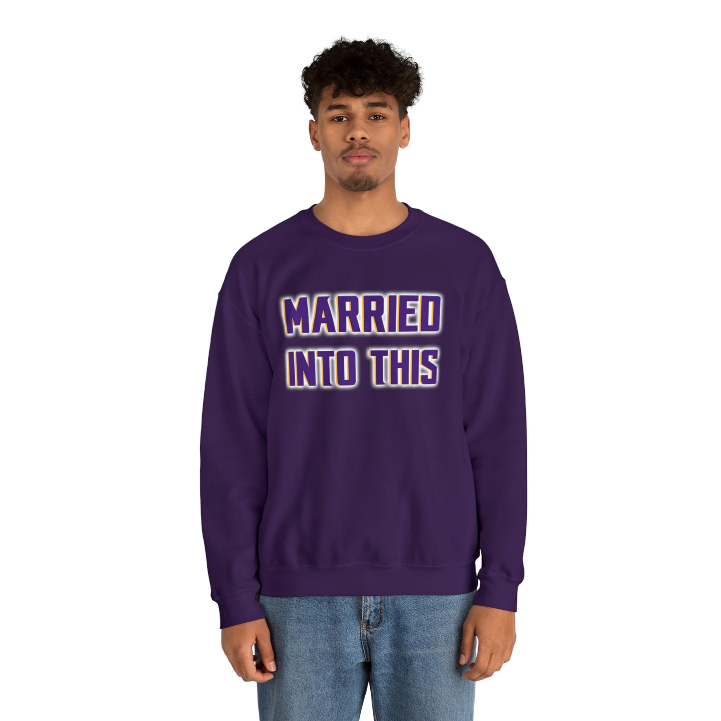 Unisex Heavy Blend™ Crewneck - Married Into This