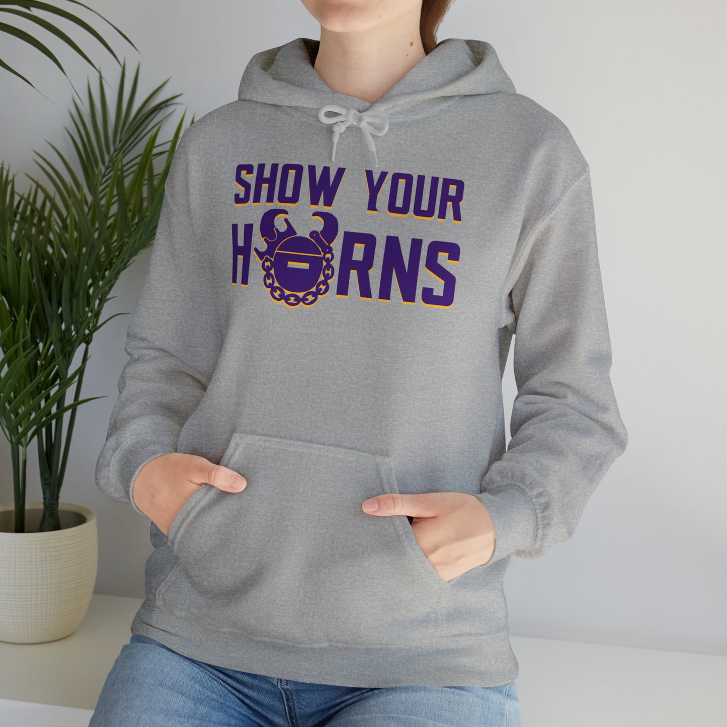 Unisex Heavy Blend™ Hoodie - Show Your Horns