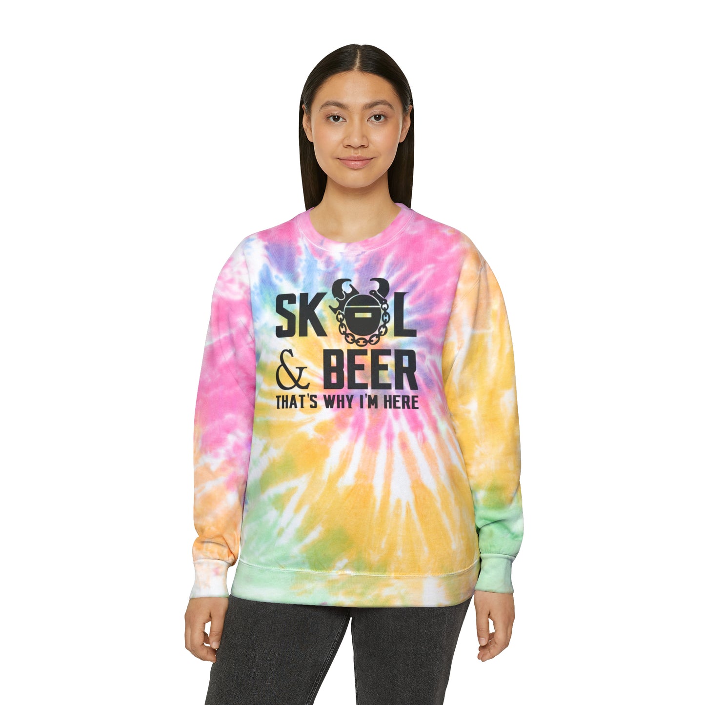 Tie-Dye Crewneck - & BEER