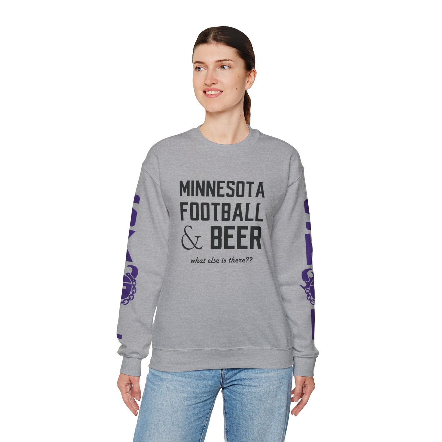 Unisex Heavy Blend™ Crewneck - What else is there?? + The Original (Sleeves)