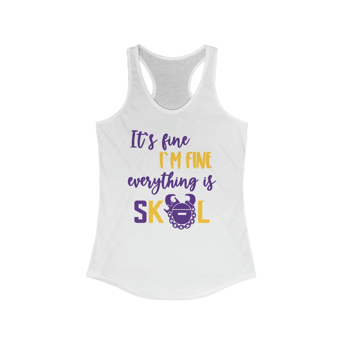 Ladies Ideal Racerback Tank - It's Fine