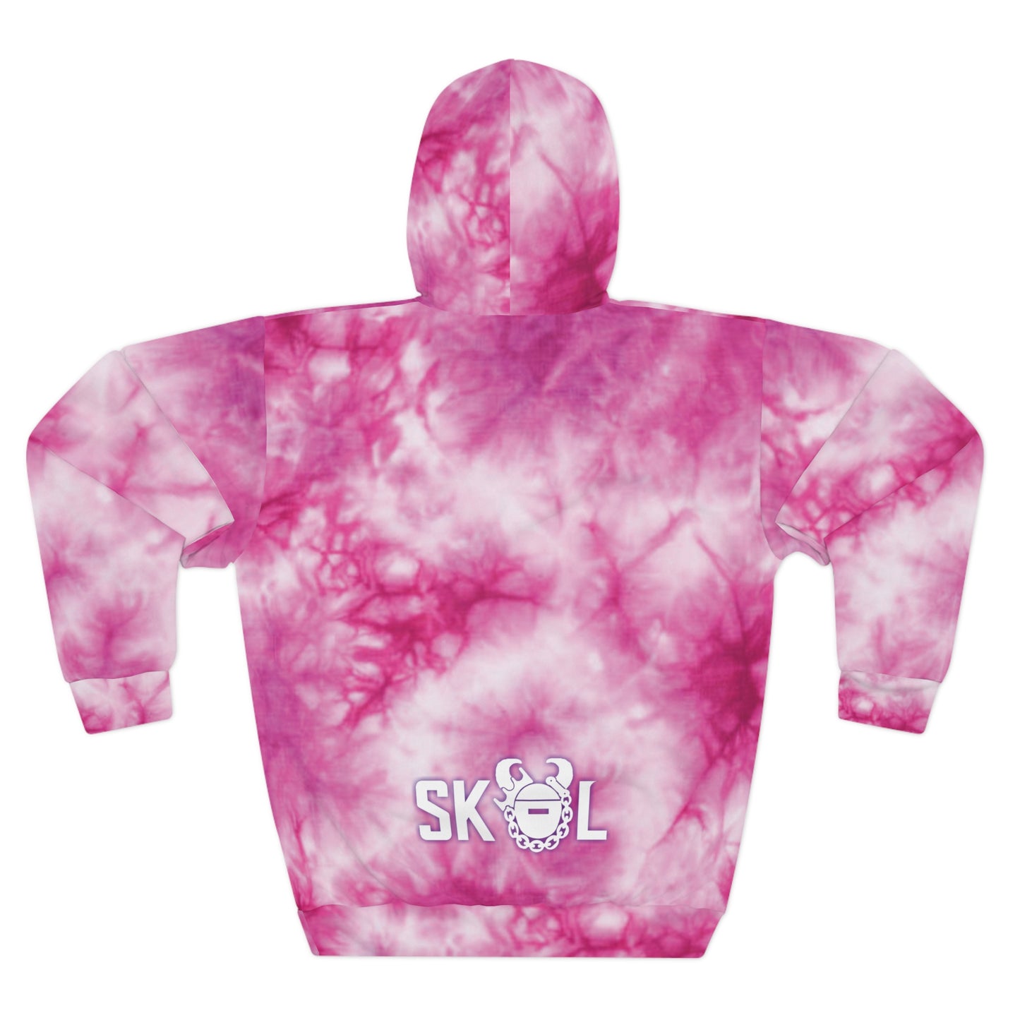 Unisex Pullover Hoodie - Pink Tie-Dye - Hope