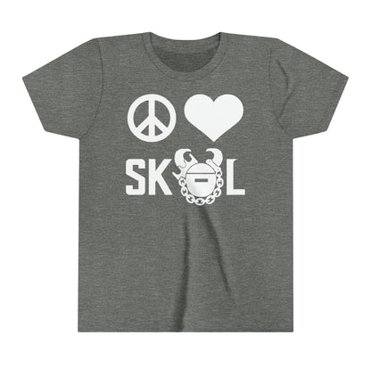 Youth T-Shirt - Peace & Love