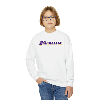 Youth Crewneck - Minnesota (Retro)
