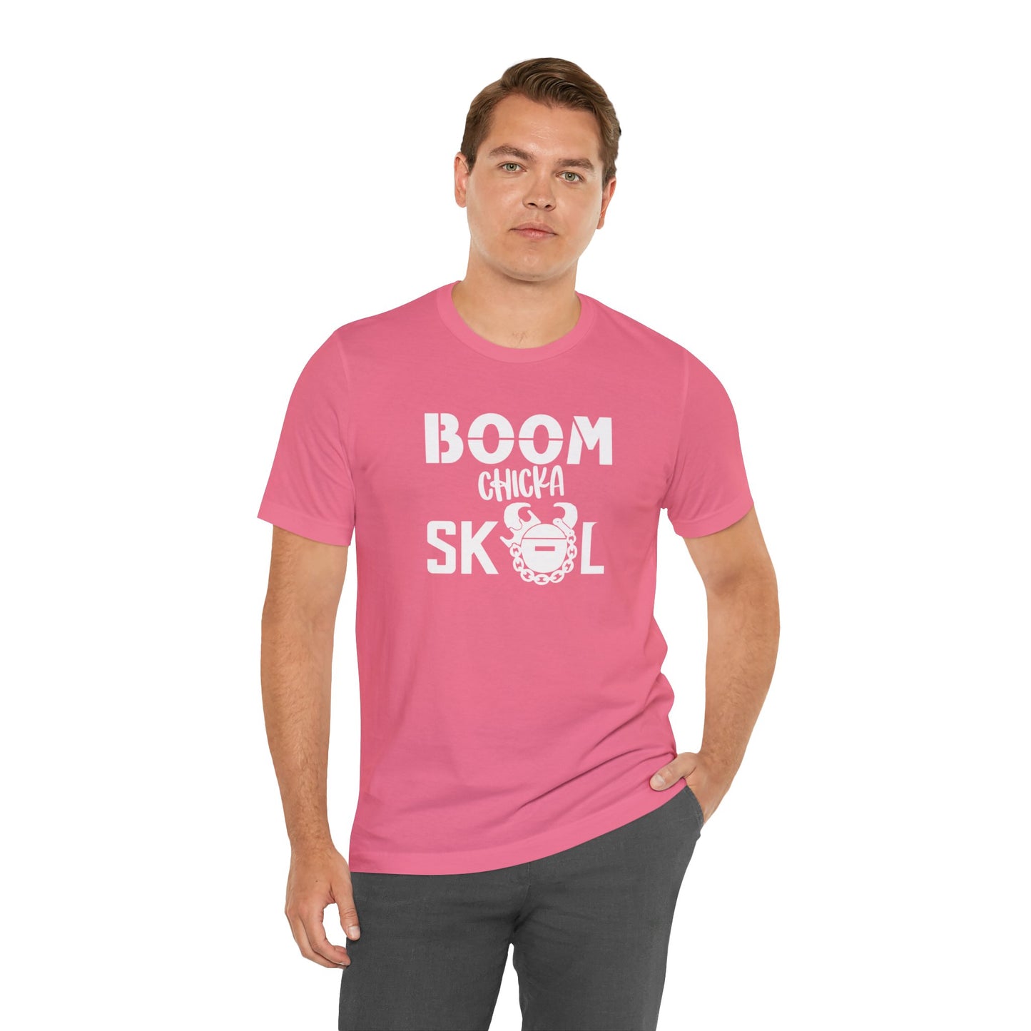 Unisex Jersey Short Sleeve Tee - BOOM chicka