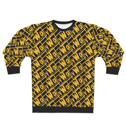 Unisex Crewneck - Black/Gold - VWO (Framed)