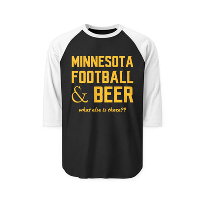 Unisex Three-Quarter Sleeve Raglan Shirt - What else is there??