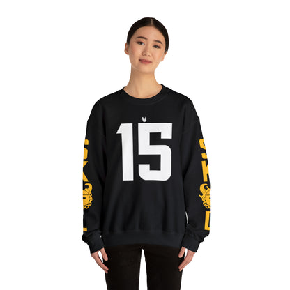 Unisex Heavy Blend™ Crewneck - Jersey #15 + The Original (Sleeves)