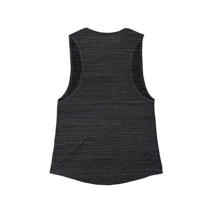Women's Flowy Scoop Muscle Tank - SKOLL'NN - Rent Free