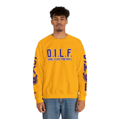 Unisex Heavy Blend™ Crewneck - D.I.L.F. + The Original (Sleeves)