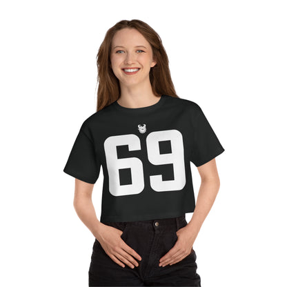 Women's Champion Heritage Cropped Top - Jersey #69