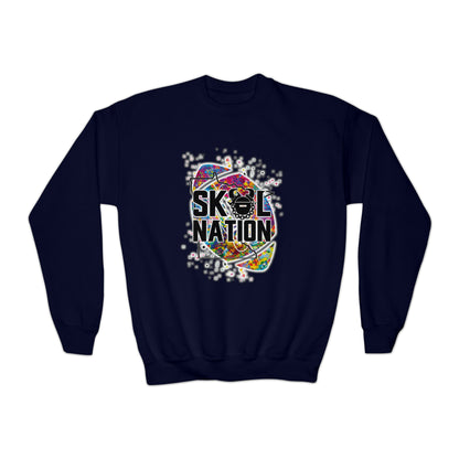 Youth Crewneck - MN Nation (Color Blast)